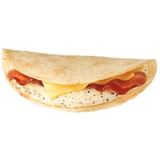 Where to Get the Best Fast Food Breakfast | Dunkin' Donuts Wake Up Wrap | FastFoodMenuPrices.com