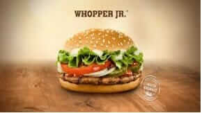 Which Fast Food Chain Gives You the Most Bang for Your Buck | Burger King Whopper Junior | Fast Food Menu Prices.com