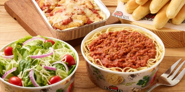 Best Fast Food Meals for the Whole Family | Pasta Meal - Fazoli's | FastFoodMenuPrices.com