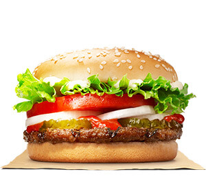 15 Cheap Fast Food Options | Whopper Junior | FastFoodMenuPrices.com