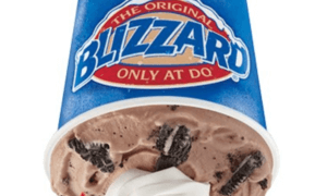 Oreo Blizzard from DQ | Fastfoodmenuprices.com