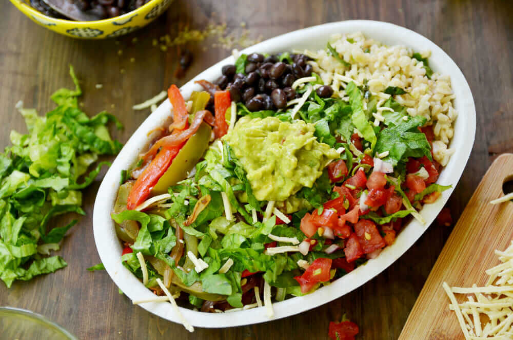 Top 11 Low-Calorie Fast Food Options | Chipotle | FastFoodMenuPrices.com