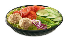 10 Keto-Friendly Fast Food Options | Subway Tuna Salad | FastFoodMenuPrices.com