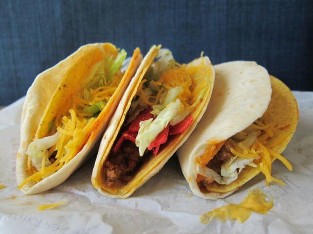 Best Fast Food Tacos | Taco Bell Double Decker Taco | FastFoodMenuPrices.com
