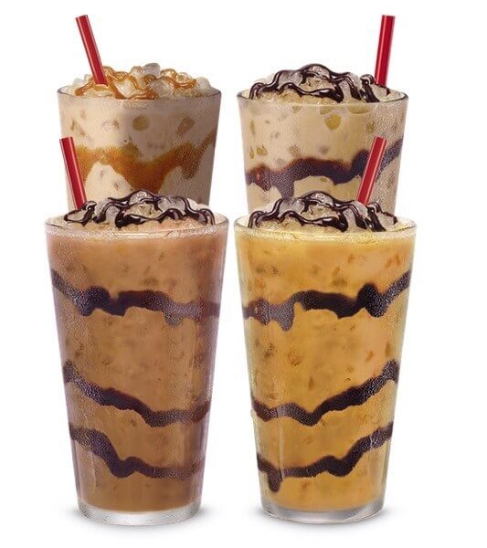 Best Fast Food Iced Coffee | Sonic Iced Coffee | Fastfoodmenuprices.com