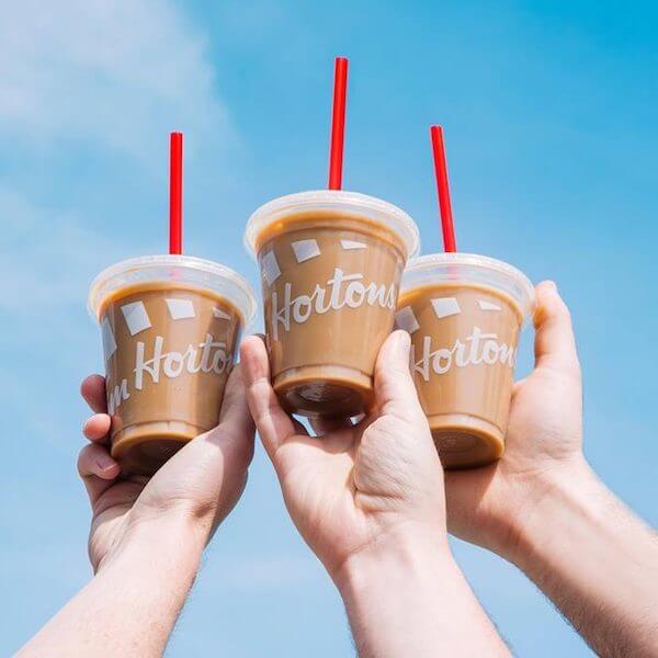 Best Fast Food Iced Coffee | Tim Horton's Iced Coffee | Fastfoodmenuprices.com