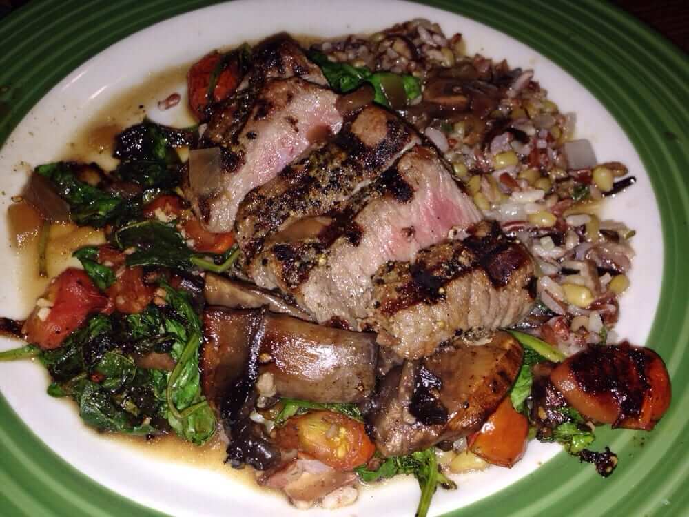 Top 15 Secret Menu Items You Need To Know About | Pepper-Crusted Sirloin with Whole Grains | Fastfoodmenuprices.com