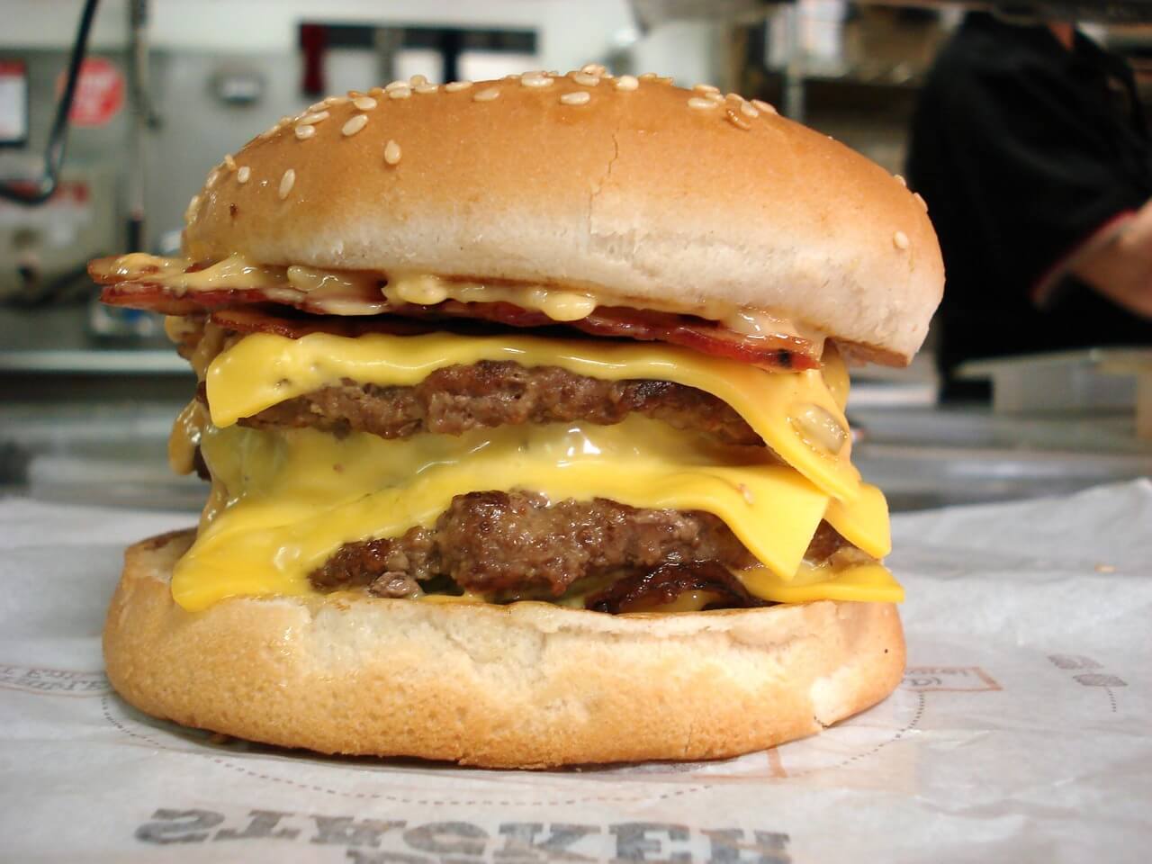 The Top 54 Fast Food Items in the Nation | Five Guys Cheeseburger | FastFoodMenuPrices.com