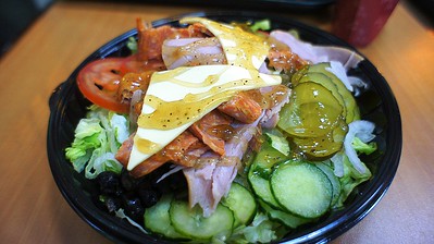 Subway BMT salad