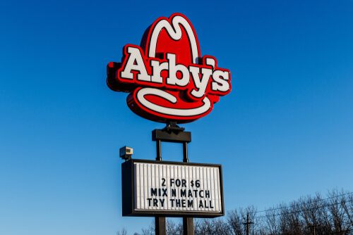 Arby's 2 for $6 Mix & Match Deal