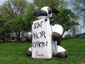 chick fil a eat more chicken