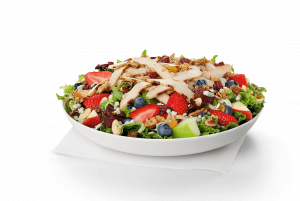 Chick Fil A Market Salad with grilled chicken