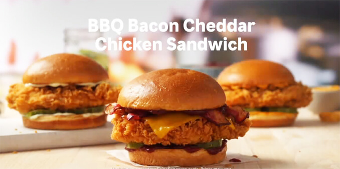 Popeyes BBQ-Bacon-Cheddar-Chicken-Sandwich