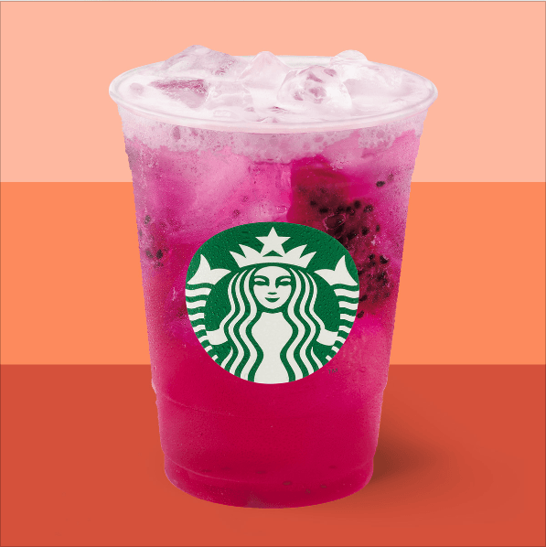 Starbucks Mango Dragonfruit Refresher Review Fast Food Menu Prices