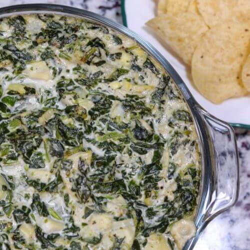 Copycat Applebee's Spinach Artichoke Dip - Fast Food Menu Prices