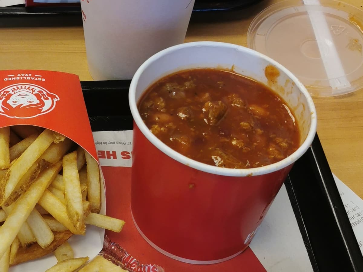 Wendy’s Large Chili