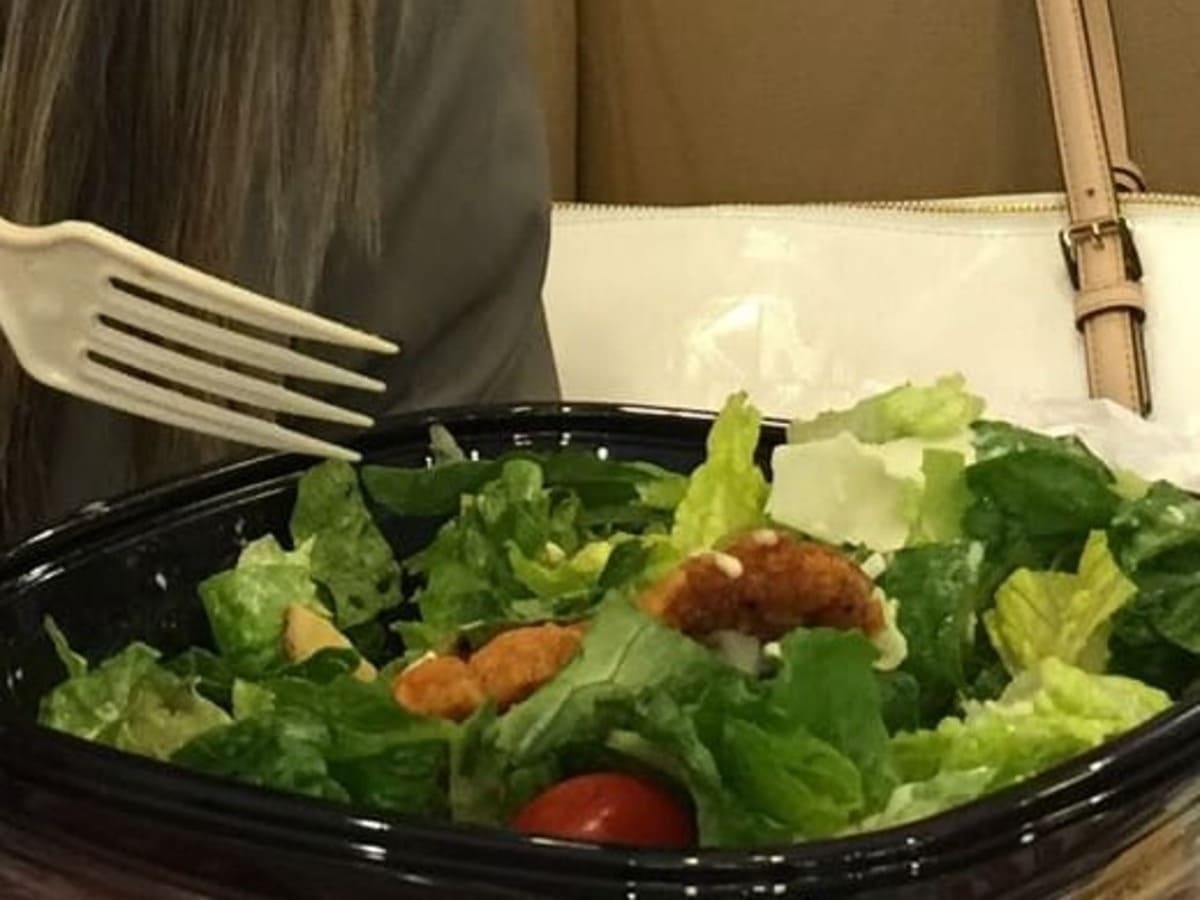 Wendy’s Spicy Chicken Caesar Salad