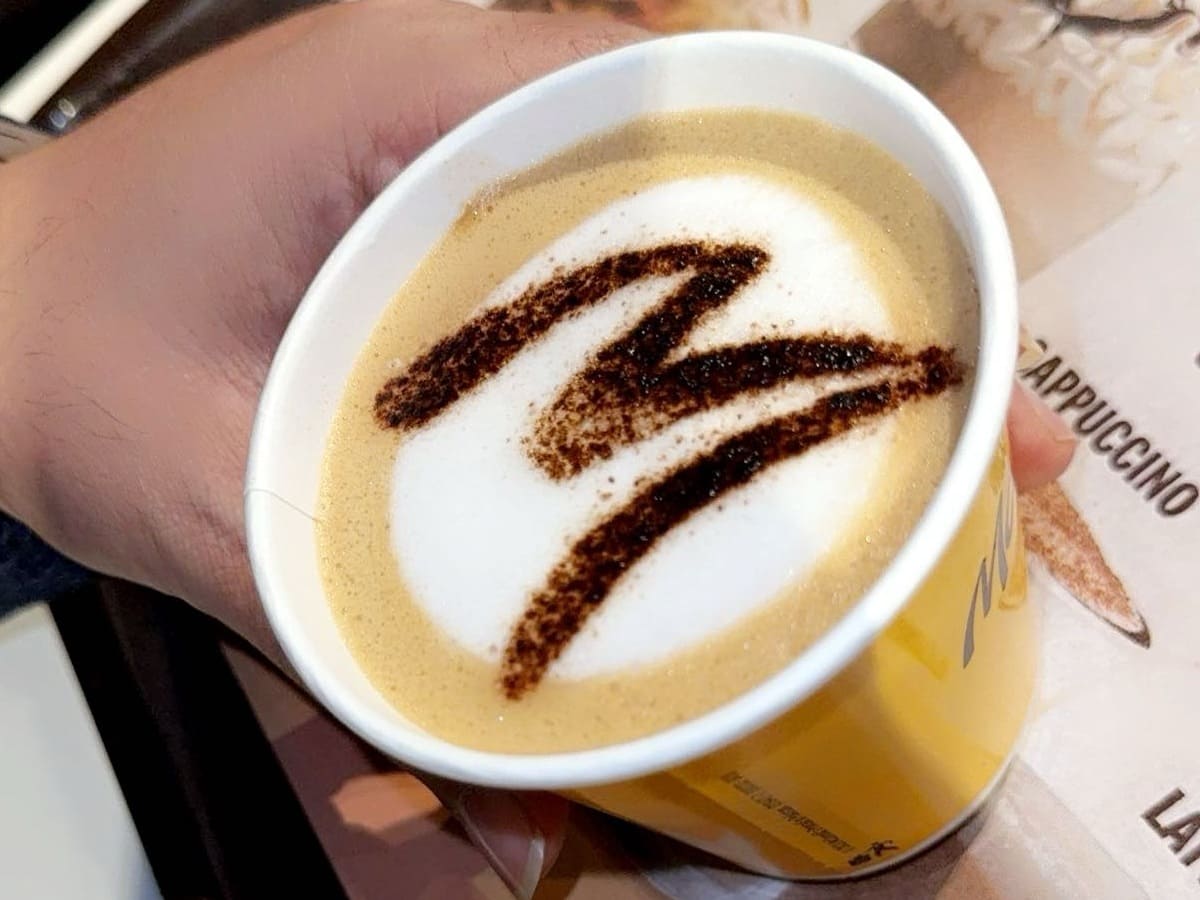 McCafe Medium Cappuccino Coffee