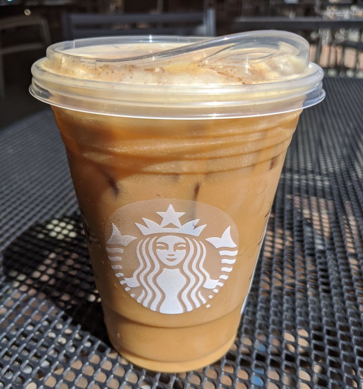 Oleato Starbucks closeup