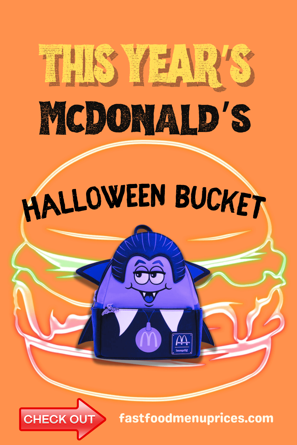 Discover the mysteriously fun and limited edition McDonald's Halloween bucket, perfect for collecting treats!