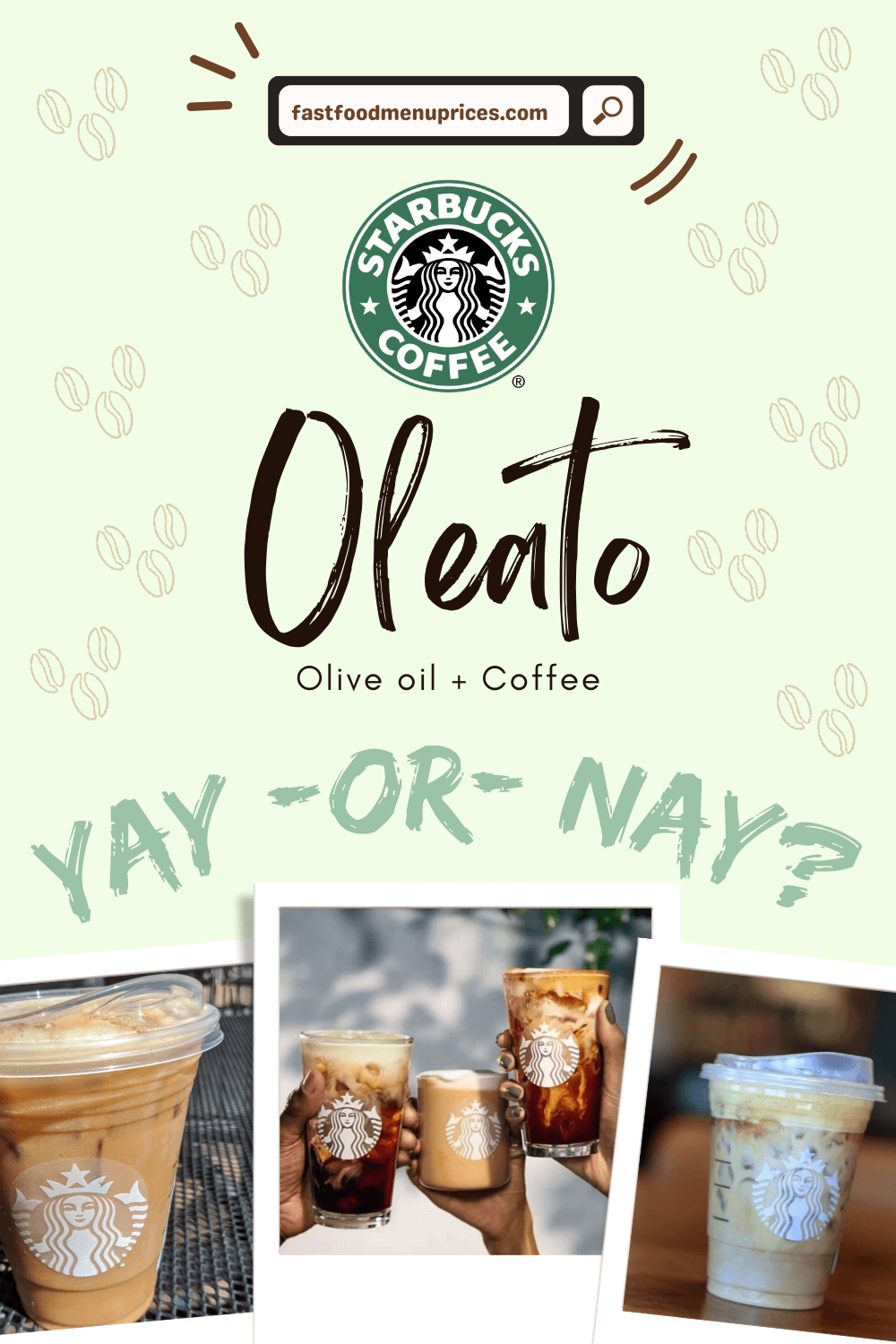Starbucks oleato secret menu, yay or nay?