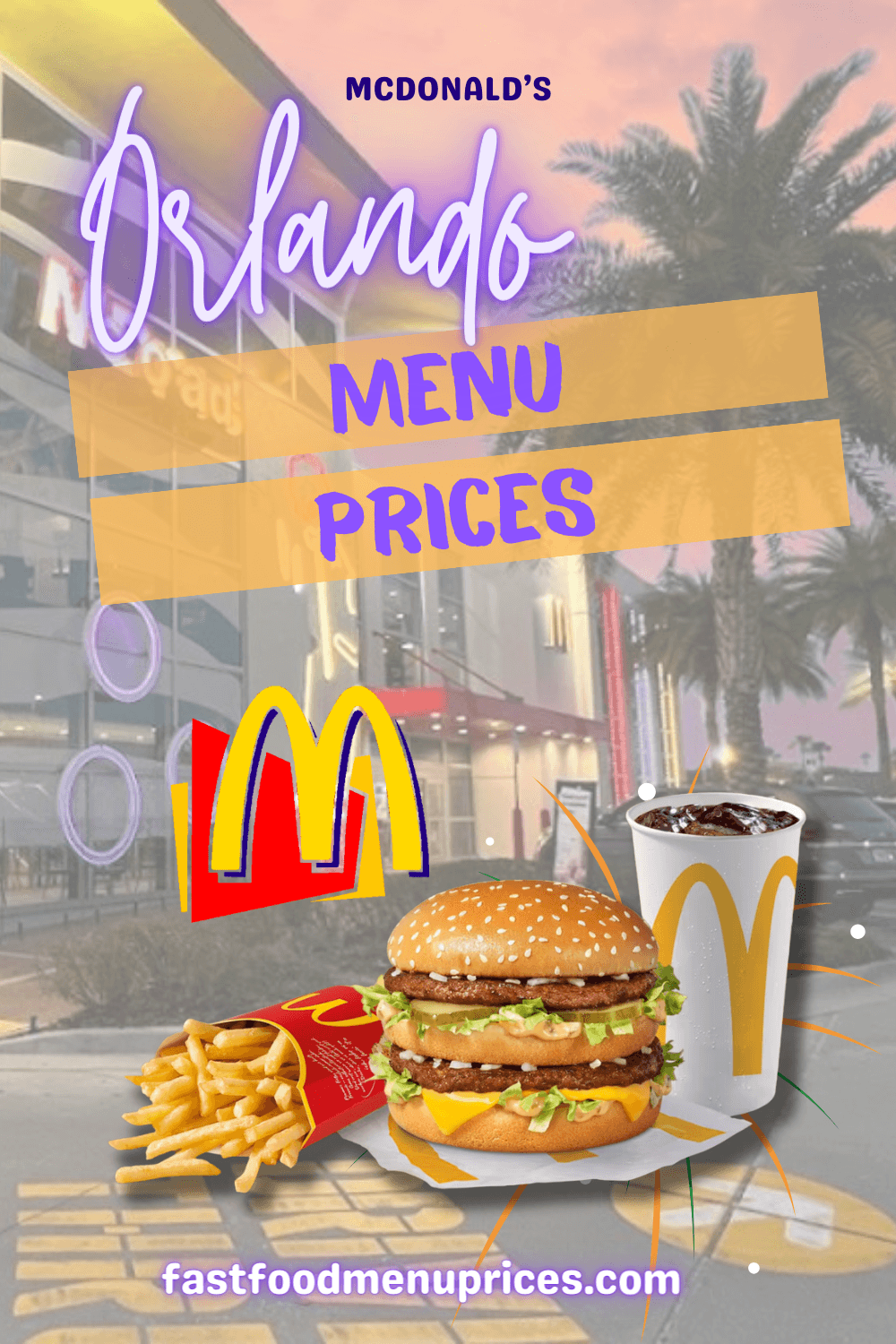 McDonald's menu prices along with Raising Cane's secret menu.