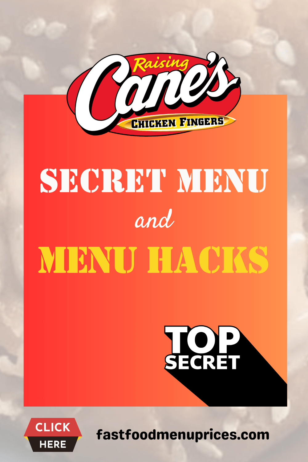 Discover the covert wonders of Cane's secret menu and indulge in delightful menu hacks at Raising Cane's.